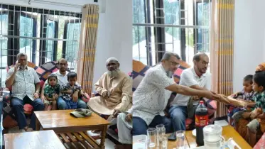 তারেক রহমানের পক্ষ থেকে সেনবাগে প্রয়াত যুবদল নেতার পরিবারকে আর্থিক সহায়তা প্রদান