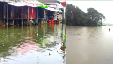 টানা কয়েকদিনের বৃষ্টিতে তলিয়ে গেছে বাড়িঘর, মৎস্য ঘের, ফসলের মাঠ:তালার নিম্ন আয়ের মানুষ চরম বিপাকে
