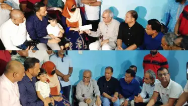 শহীদ মুত্তাকিনের অসুস্থ স্ত্রীর খোঁজ নিলেন তারেক রহমান