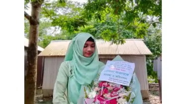 নার্সিং ভর্তি পরীক্ষায় সারাদেশে প্রথম ত্রিশালের মৌমিতা