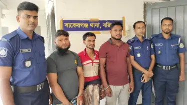 বাকেরগঞ্জে অটোরিকশা চোর চক্রের ৩ সদস্য গ্রেপ্তার