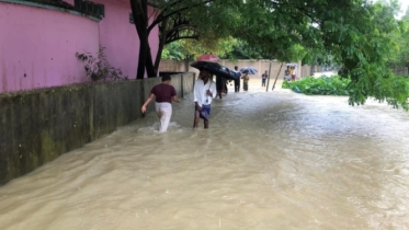 টেকনাফে এক ঘণ্টার বৃষ্টিতেই ডুবলো ৩০০ ঘর!