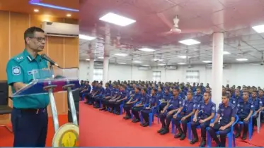 নবাগত কনস্টেবলদের নিয়ে এসএমপির ওরিয়েন্টেশন