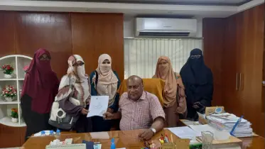 কার্জন হলের সমস্যা সমাধানে বাংলাদেশ ইসলামী ছাত্রীসংস্থার স্মারকলিপি প্রদান
