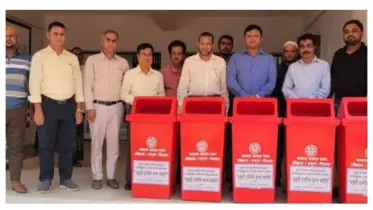 পরিবেশ রক্ষায় ভালুকায় চালু হলো স্মার্ট ডাস্টবিন কার্যক্রম