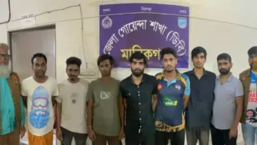 শিবালয়ে পিস্তল উদ্ধার মাদকসহ ৭ কারবারি আটক