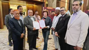 যুক্তরাষ্ট্রের স্বাধীনতা দিবস উপলক্ষে আয়োজিত অনুষ্ঠানে জামায়াত নেতৃবৃন্দের অংশগ্রহণ