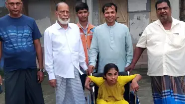 মানবিক সহায়তায় মরিয়মের জীবনে খুশির ঝিলিক