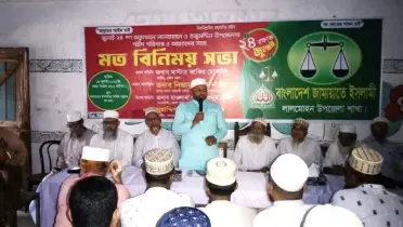 জুলাই বিপ্লবে নিহত শহীদ পরিবার ও আহতদের মধ্যে জামায়াতের অনুদান ও মতবিনিময়
