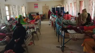 গোয়ালন্দ হাসপাতালে রোগীর ভিড়, ৬ ডাক্তারেই চলছে ৮৫ জন রোগীর সেবা