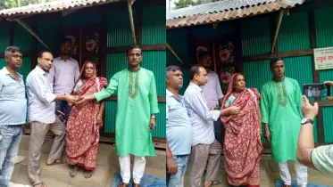 রায়পুরে অসহায় গৃহহীন পরিবার পেল মাথা গোঁজার ঠাঁই