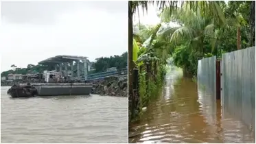 ভোলায় মুষলধারে বৃষ্টিতে জনজীবন বিপর্যস্ত, বিভিন্ন স্থানে জলাবদ্ধতা সৃষ্টি