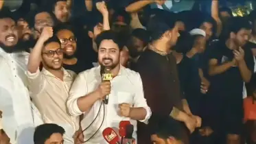 আবারও নাহিদ ইসলামের অগ্নিঝরা স্লোগান, দেখুন ভিডিও