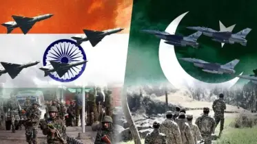 পাকিস্তানের ড্রোন-আর্টিলারি হামলায় উত্তপ্ত ভারতের ২৬ স্থান