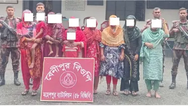 ঝিনাইদহের মহেশপুর সীমান্ত দিয়ে ১০ জনকে পুশ ইন করেছে বিএসএফ