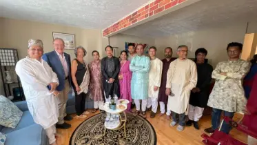 ওয়াশিংটনে কূটনীতিক মুশফিকুল ফজল আনসারীর ঈদ মিলনমেলা