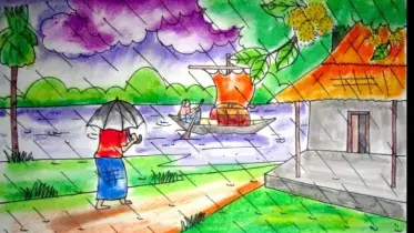 দাবদাহ গ্রীষ্মের পর এলো বর্ষাকাল