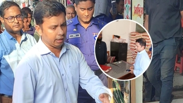 পাটগ্রামে ইউএনও’র বাজার পরিদর্শন ও উচ্ছেদ অভিযান