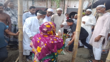 গঙ্গাচড়ায় হিন্দু পল্লি পরিদর্শনে জামায়াতে ইসলামী 