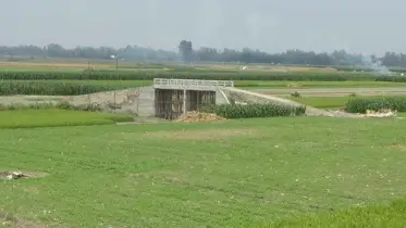 অর্ধকোটি টাকা ব্যয়ে নির্মিত ব্রিজ, নেই সংযোগ সড়ক — দুর্ভোগে এলাকাবাসী