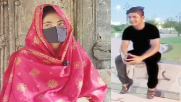 স্ত্রীর স্বীকৃতি পেতে প্রবাসীর বাড়িতে যুবতীর অনশন