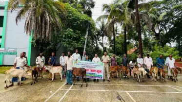 আনোয়ারায় জেলেদের মাঝে বিকল্প কর্মসংস্থানের উপকরণ বিতরণ