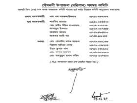 এনসিপির গৌরনদী উপজেলা সমন্বয় কমিটি গঠন
