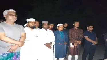 এনসিপি নেতা জয়নাল আবেদিন শিশিরের নেতৃত্বে শহিদ সাদমানের কবর জিয়ারত