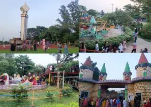 ঈদ আনন্দে মুখর নওগাঁ,দর্শনীয় স্থান গুলোতে উপচে পড়া ভিড়