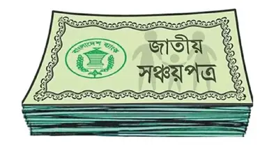 সঞ্চয়পত্রের মুনাফার হার কমিয়ে প্রজ্ঞাপন জারি, আজ থেকে কার্যকর