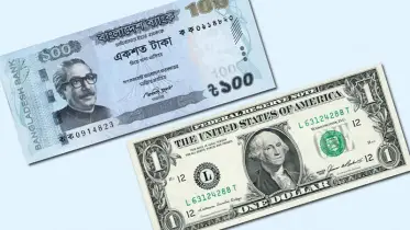 কমলো ডলারের দাম, বাড়লো টাকার  মান