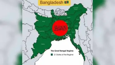 এবার ‘গ্রেটার বাংলাদেশ’ মানচিত্র নিয়ে ঘুম হারাম ভারতের