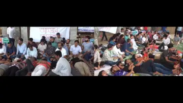 গুরুতর অসুস্থ অনেকে, সাড়া নেই সরকারের! ববি শিক্ষার্থীদের আমরণ অনশন