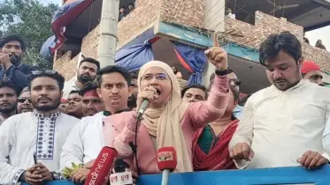 রাষ্ট্র কাঠামো পরিবর্তন না হওয়া পর্যন্ত রাজপথ এনসিপি এবং ছাত্র জনতার দখলে থাকবে: সামান্তা শারমিন