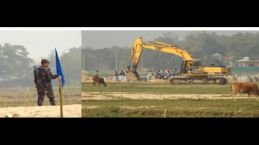 বিএসএফের বাধায় ২৫০ মিটার বাঁধের কাজ ব্যাহত, আবারও বন্যার কবলে পড়তে যাচ্ছে ফেনী
