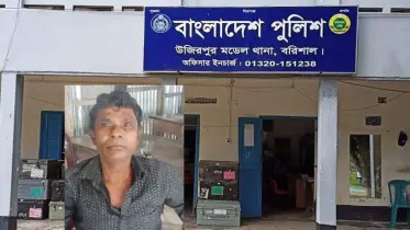 স্কুল ছাত্রীকে ধর্ষণ: ধর্ষককে আটক করে থানায় সোর্পদ