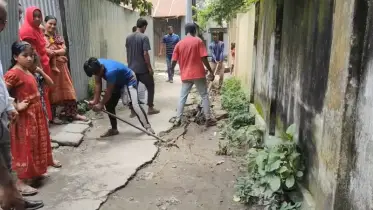 ব্রাহ্মণবাড়িয়ায় অবৈধ গ্যাস সংযোগ বিচ্ছিন্ন