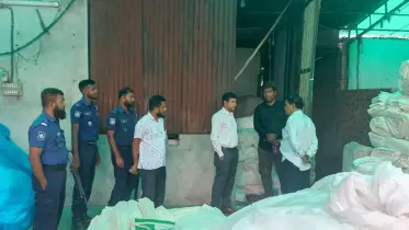নারায়ণগঞ্জে অবৈধ কারখানার বিদ্যুৎ সংযোগ বিচ্ছিন্ন