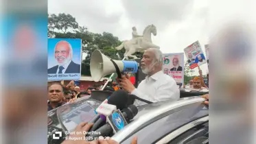 গণতান্ত্রিক পদ্ধতি ব্যতিরেখে কোন সভ্যদেশ সৃষ্টি হতে পারে না: ড. আব্দুল  মঈন খান