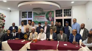 লন্ডনে সংবর্ধিত হয়েছেন অধ্যক্ষ সাব্বির আহমদ