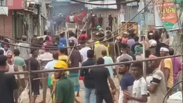 নবীগঞ্জ দফায় দফায় সংঘর্ষে শতাধিক লোক আহত