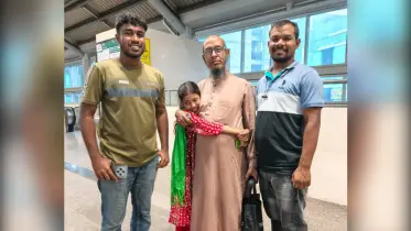 মেট্রো স্টেশনে মেয়েকে হারিয়ে অসহায় বাবা, দুই তরুণের মানবিকতায় অবশেষে হাসি মিলল কাজীপাড়াতে!