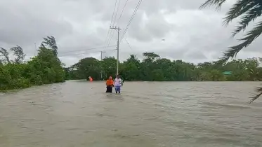 নোয়াখালীর নিম্নাঞ্চল প্লাবিত, ভাঙনের মুখে বাড়িঘর