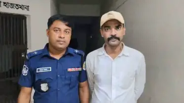 বাউফলে চাঁদাবাজির অভিযোগে বিএনপি নেতার পূত্রকে গ্রেপ্তার