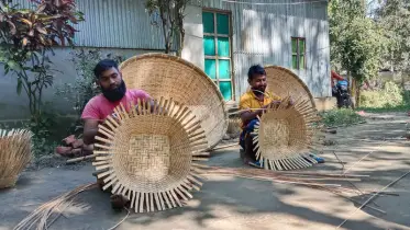 হারিয়ে যাচ্ছে শতবর্ষের ঐতিহ্য: কুমিল্লায় ধ্বংসের মুখে ২০০ বছরের বাঁশ-বেত শিল্প