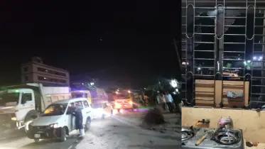 মাধবপুরে আধিপত্য বিস্তার নিয়ে দুপক্ষের সংঘর্ষ, মহাসড়ক বন্ধ