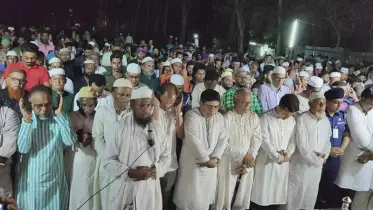 বাবার কবরের পাশেই শায়িত হলেন জুলাই আন্দোলনের শহীদকন্যা লামিয়া