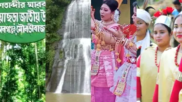 কমলগঞ্জের সৌন্দর্য: যেখানে পাহাড় ডাকে, ঝর্ণা গায়, ইতিহাস বলে গল্প, আর শাড়ির রঙে ফুটে ওঠে শতাব্দীর ঐতিহ্য