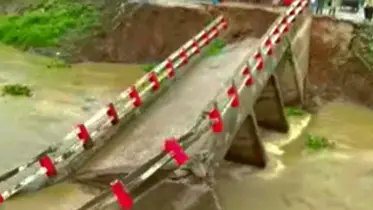 নদী খননে ভেঙে পড়েছে ব্রিজ, ভোগান্তিতে ১৫ গ্রামের ৩০ হাজার মানুষ 