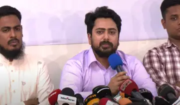 অনতিবিলম্বে স্থানীয় সরকার নির্বাচন দিয়ে দেওয়া উচিত: নাহিদ